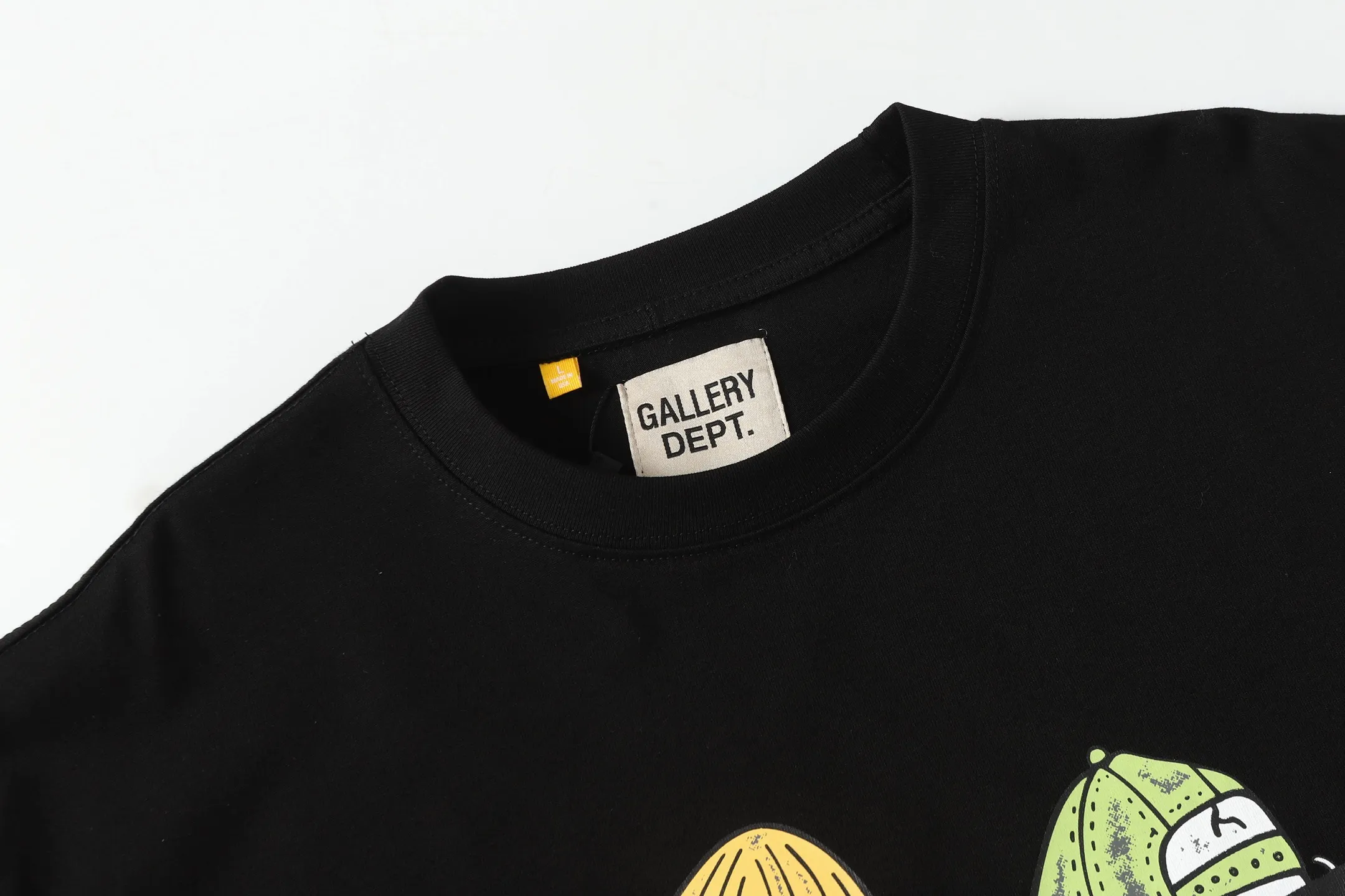 GALLERY.DEPT Summer new short-sleeved model number: D3311P110 Color: black Size: S M L XL